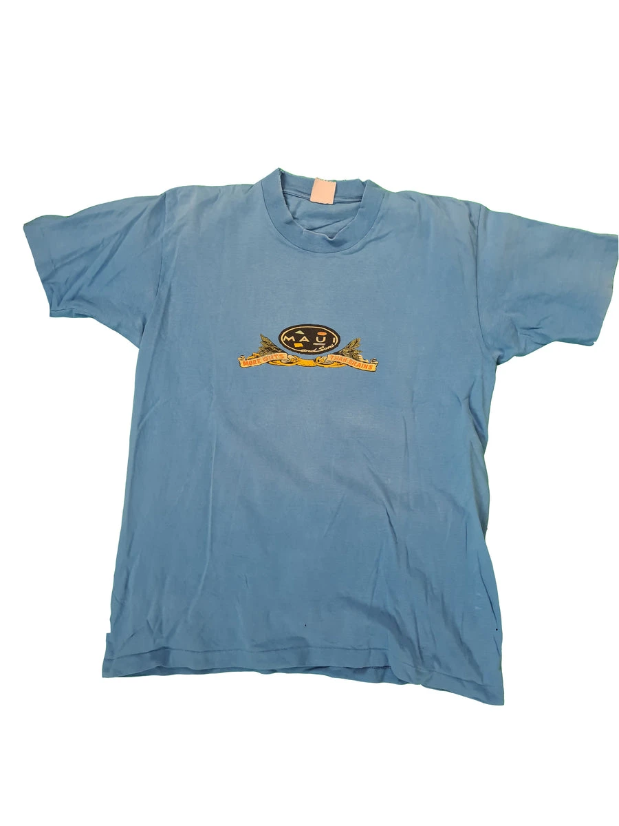 Maui More Guts Than Brains Vintage Tee L 4 Maui More Guts Than Brains Vintage Tee L – Bild 2