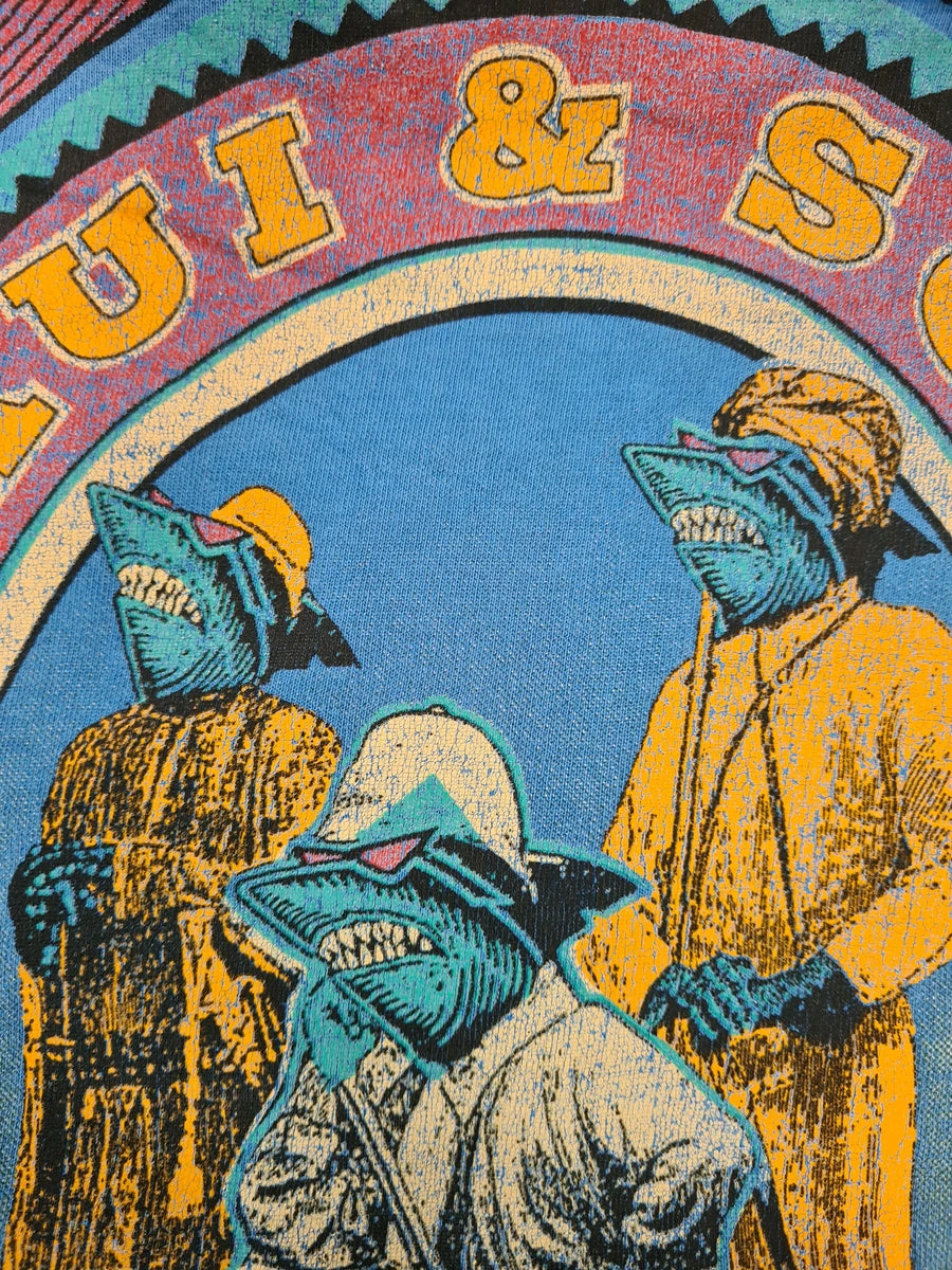 Maui More Guts Than Brains Vintage Tee L 5 Maui More Guts Than Brains Vintage Tee L – Bild 3