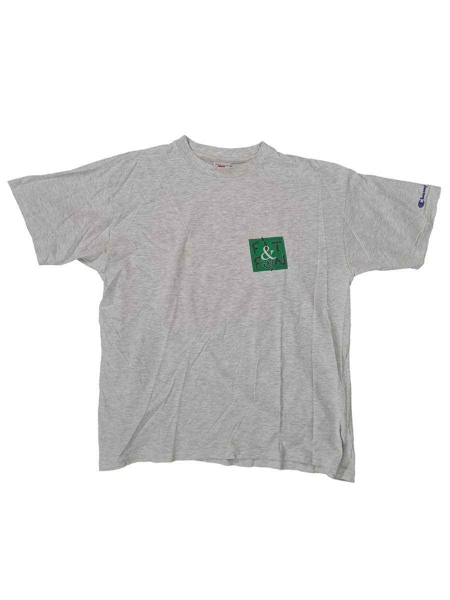 Champion Fit & Fun Tee Grau XL 3 Champion Fit & Fun Tee Grau XL