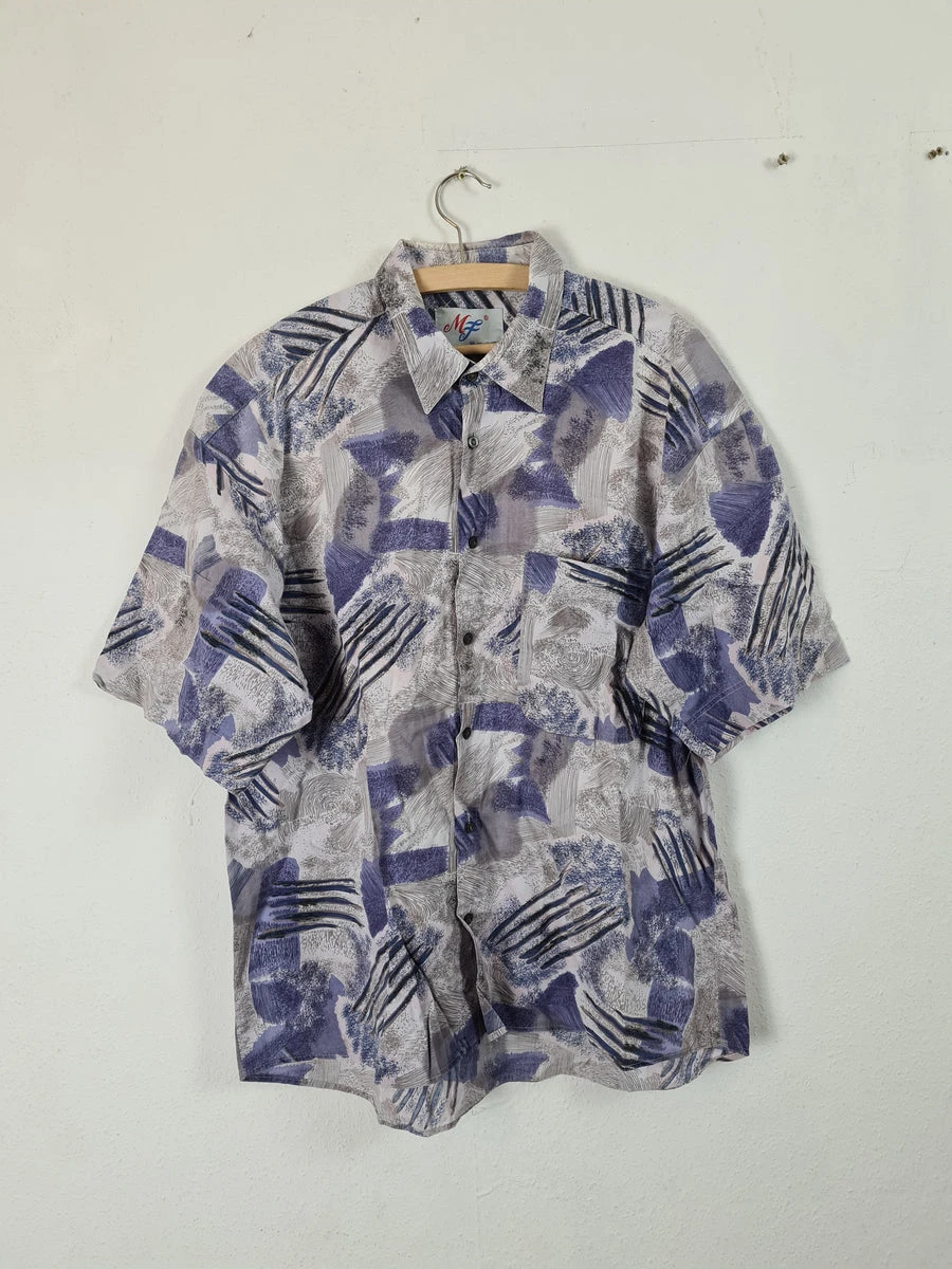 MF Collection Crazy Pattern Kurzarmhemd L 3 MF Collection Crazy Pattern Kurzarmhemd L