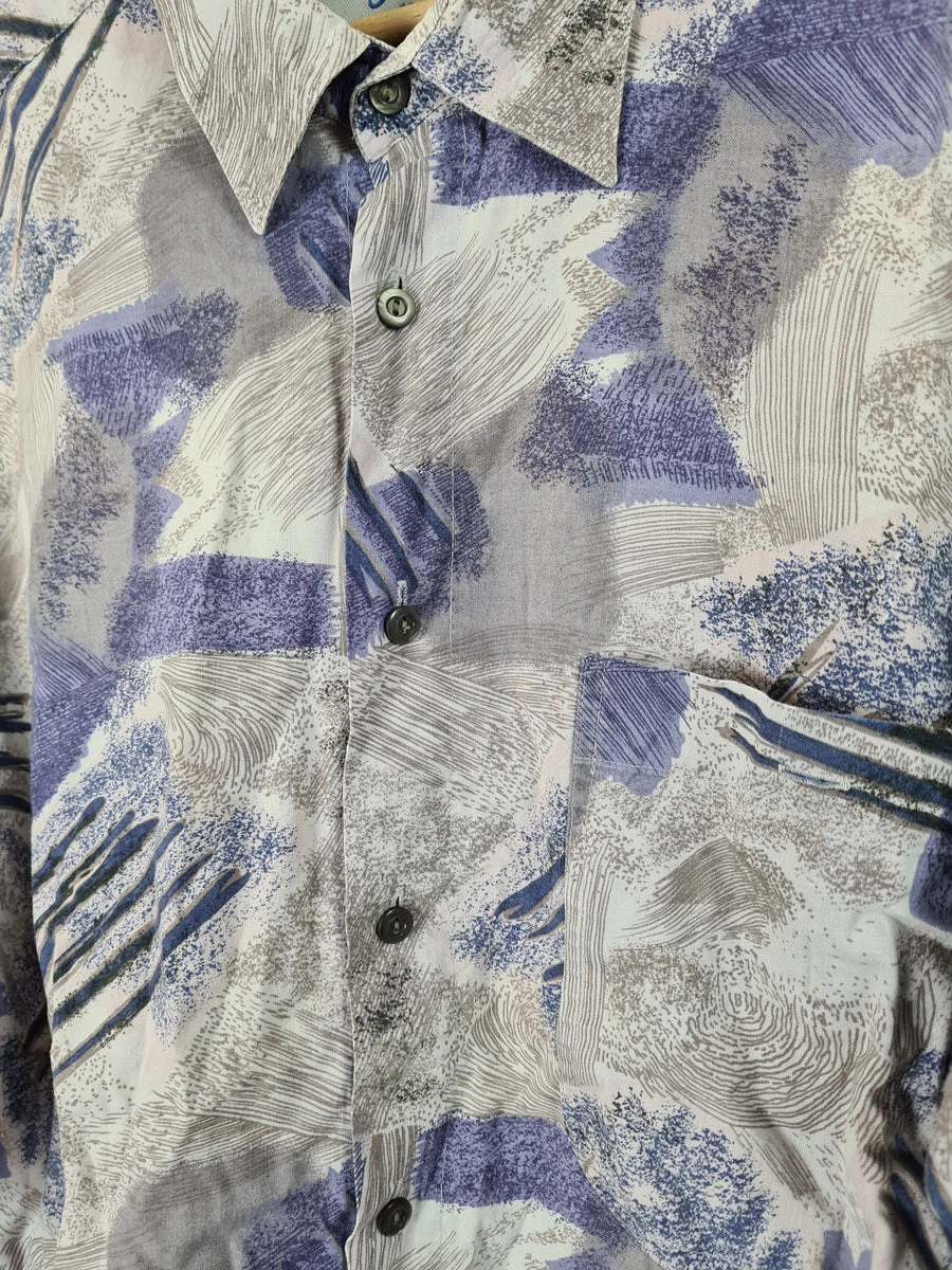 MF Collection Crazy Pattern Kurzarmhemd L 5 MF Collection Crazy Pattern Kurzarmhemd L – Bild 3