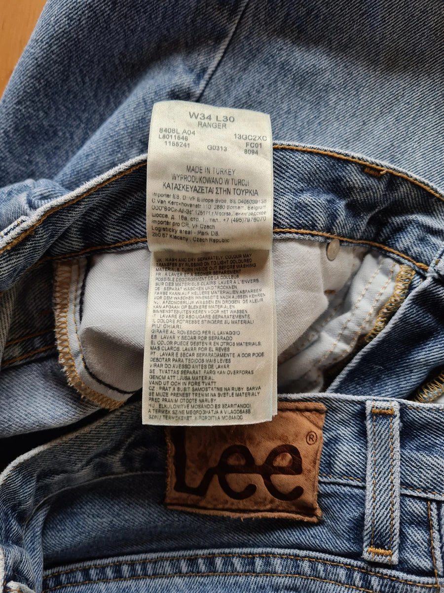Vintage Lee Jeans Fade Out Ranger W34 L 30 5 Vintage Lee Jeans Fade Out Ranger W34 L 30 – Bild 3