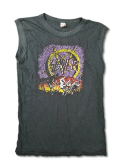 Rare! Vintage NoName TankTop Slayer Single Stitched Pentagram M