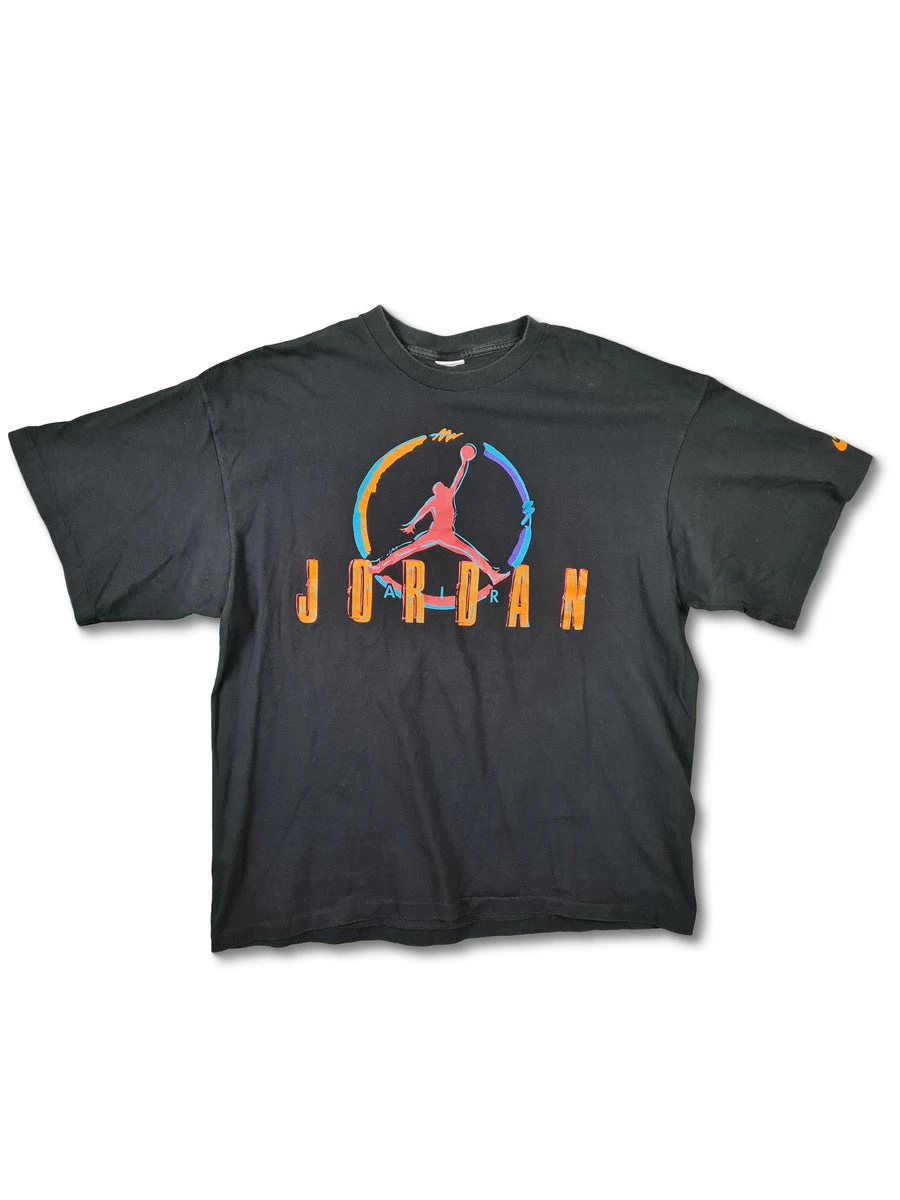 Rare! Vintage Nike Shirt Air Jordan Single Stitched L 3 Rare! Vintage Nike Shirt Air Jordan Single Stitched L