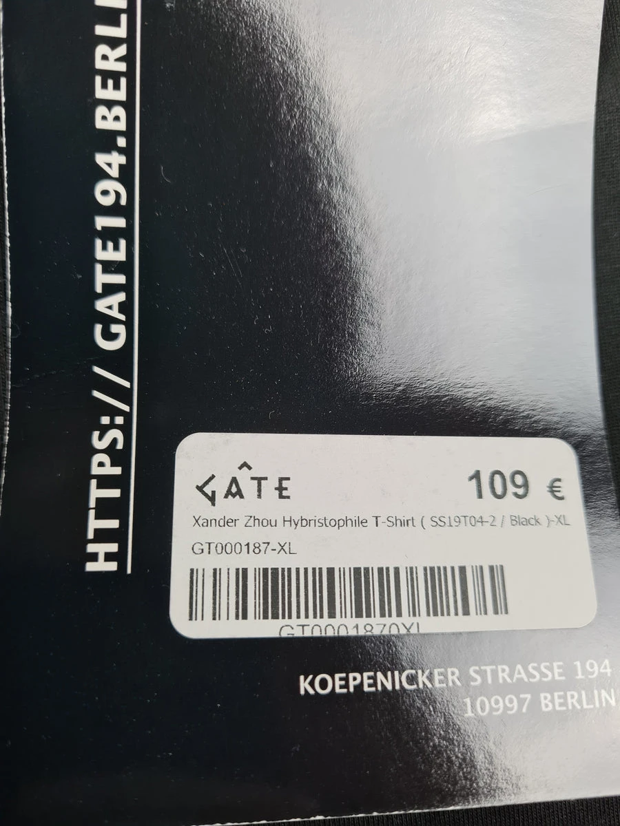 Modernes Gate 194 Shirt Hybristophile Xander Zhou SS 2019 Neu Mit Etikett XL 5 Modernes Gate 194 Shirt Hybristophile Xander Zhou SS 2019 Neu Mit Etikett XL – Bild 3
