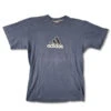 Vintage Adidas Shirt Big Logo Bedruckt Blau M-L -Klassisch Geschaft 20220307 100845 1200x1200