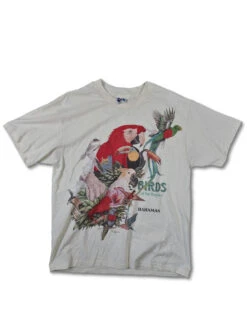 Rare! Vintage Konda Mazotta T-Shirt Birds Of The Troppics Bahamas 1988 L