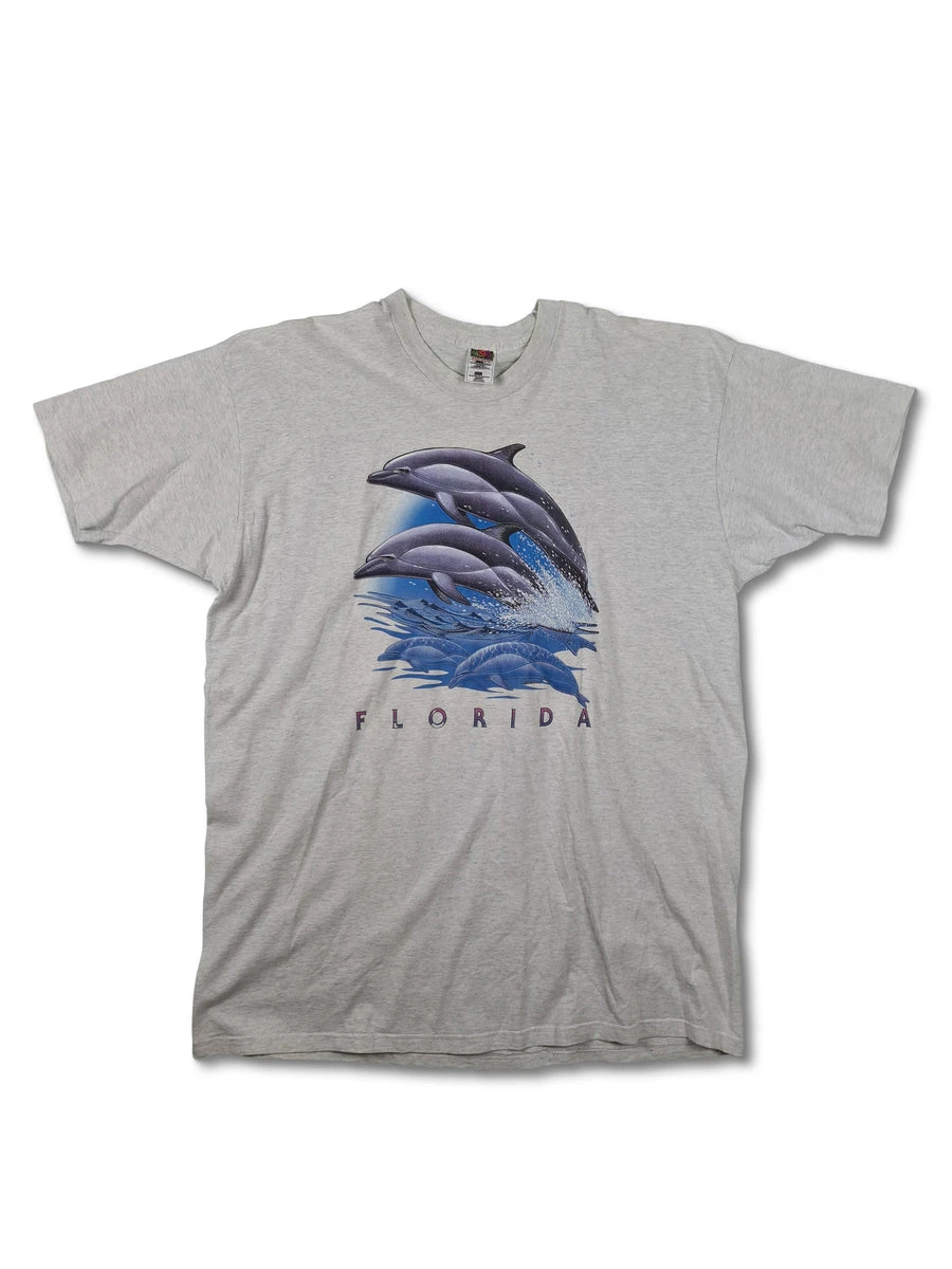 Vintage Fruit Of The Loom Shirt Air Waves Dolphines XXXL 3 Vintage Fruit Of The Loom Shirt Air Waves Dolphines XXXL