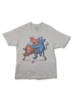 Vintage Hanes Shirt Beefy-T Nittaku Single Stitched Made In USA XL