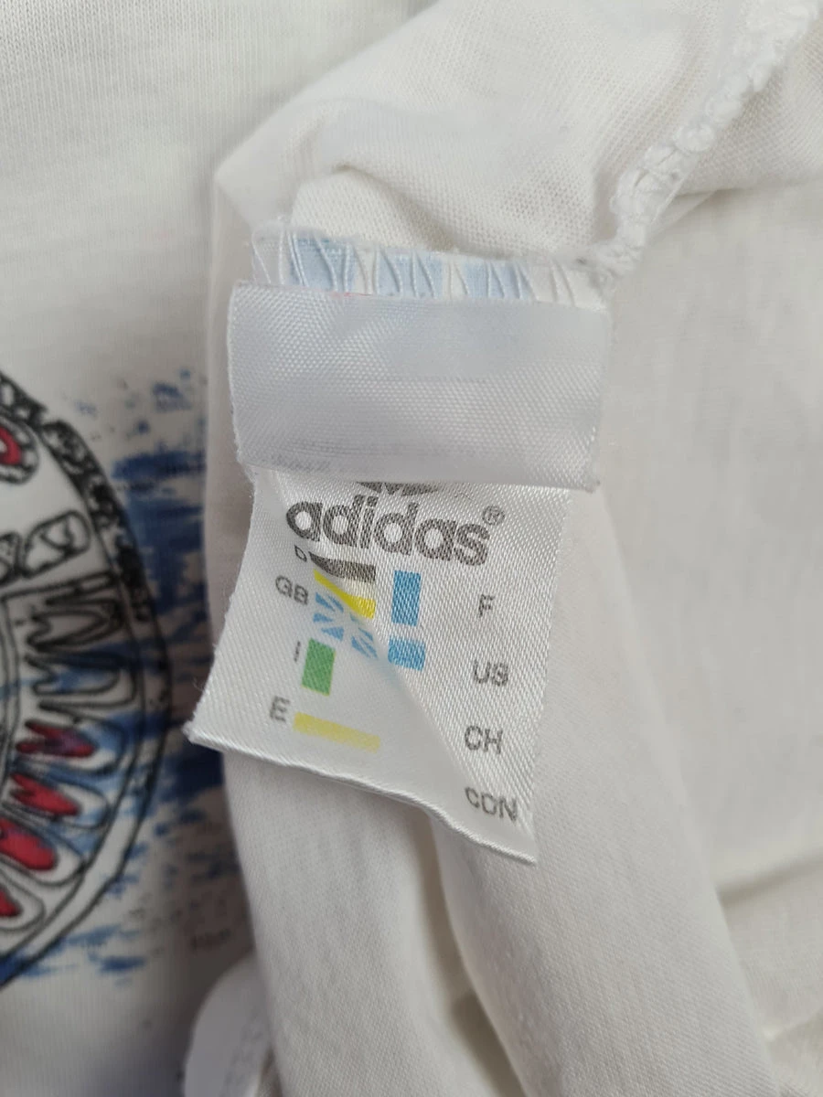 Vintage Adidas Poloshirt Marine Pattern M-L 5 Vintage Adidas Poloshirt Marine Pattern M-L – Bild 3