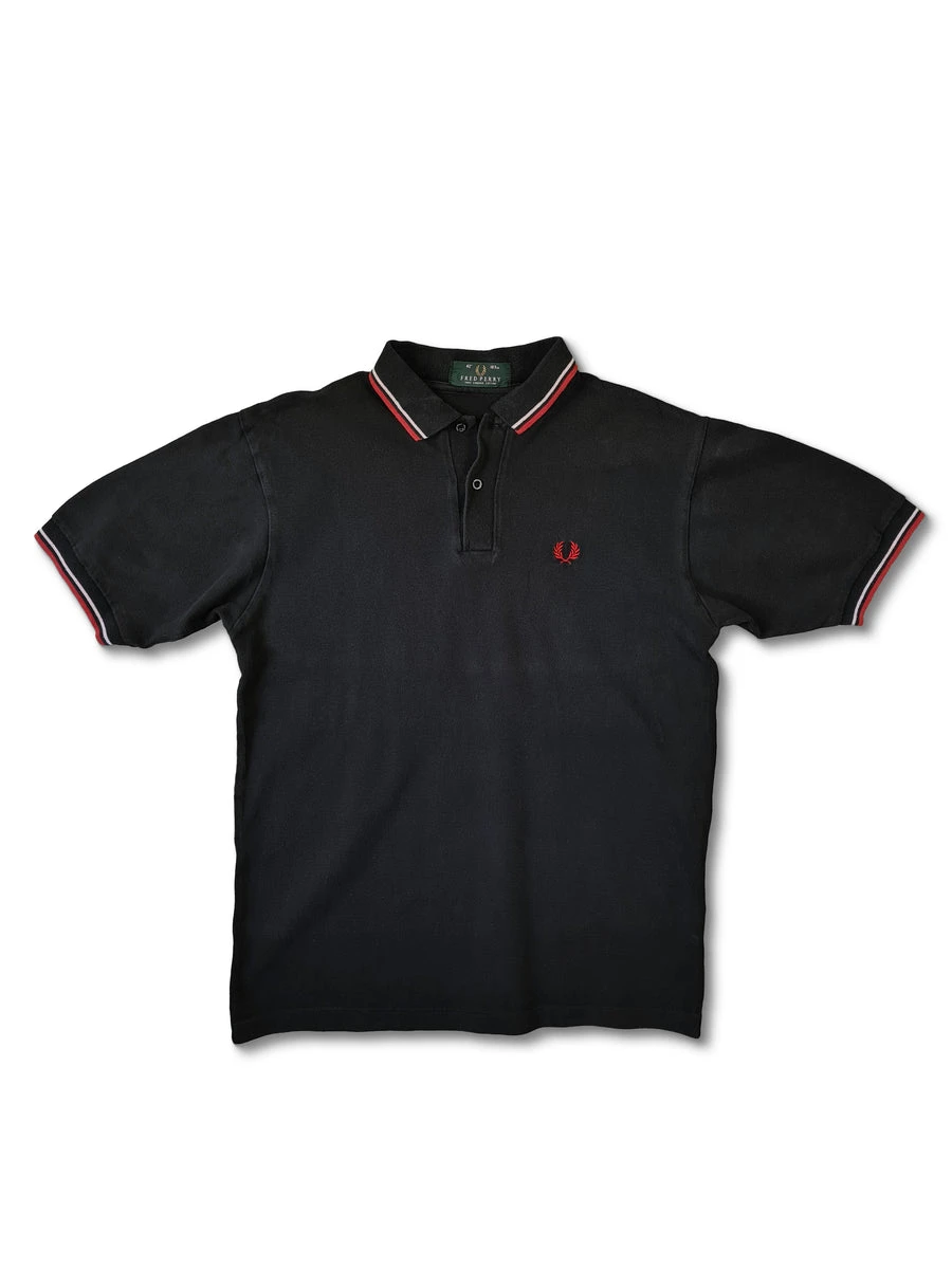 Vintage Fred Perry Poloshirt Classic Combed Cotton L-XL 3 Vintage Fred Perry Poloshirt Classic Combed Cotton L-XL