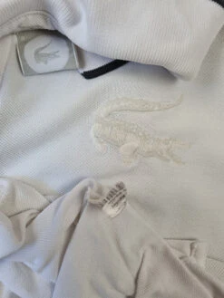 Modernes Lacoste Poloshirt Monochrome Big Croc Weiß XXXL -Klassisch Geschaft 20220308 115756 1200x1200