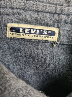Vintage Levis Hemd Robust Mit Schultertasche Grau L-XL -Klassisch Geschaft 20220317 102545 1200x1200