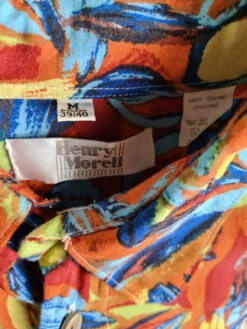 Vintage Henry Morell Hemd Kurzärmlig Abstract Pattern Bunt M -Klassisch Geschaft 20220317 202535 1200x1200