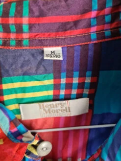 Vintage Henry Morell Hemd Kurzärmlig Blumen Pattern Bunt M -Klassisch Geschaft 20220317 204538 1200x1200
