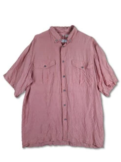 Vintage Yorn Hemde Kurzarm Seide L