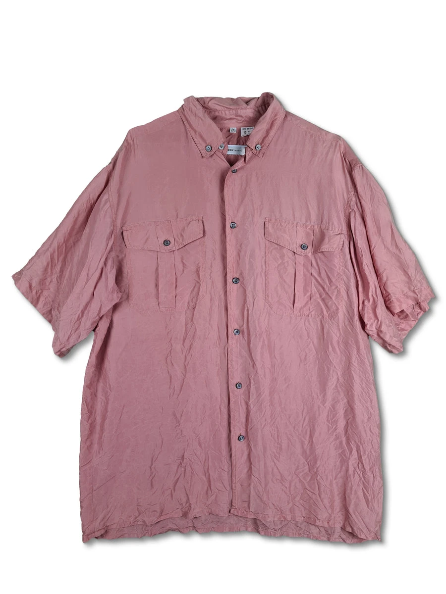 Vintage Yorn Hemde Kurzarm Seide L 3 Vintage Yorn Hemde Kurzarm Seide L