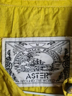 Vintage Aster Hemd Kurzarm Seide Gelb M-L 7 Vintage Aster Hemd Kurzarm Seide Gelb M-L -Klassisch Geschaft 20220317 211249 1200x1200