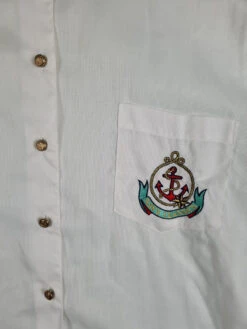 Vintage Navy Classic Hemd Kurzarm Maritim Polokragen (Frauen) XL-XXL -Klassisch Geschaft 20220317 213255 1200x1200