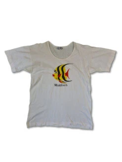 Rare! Vintage Double Bull Shirt 70s Shanghai Maldives L