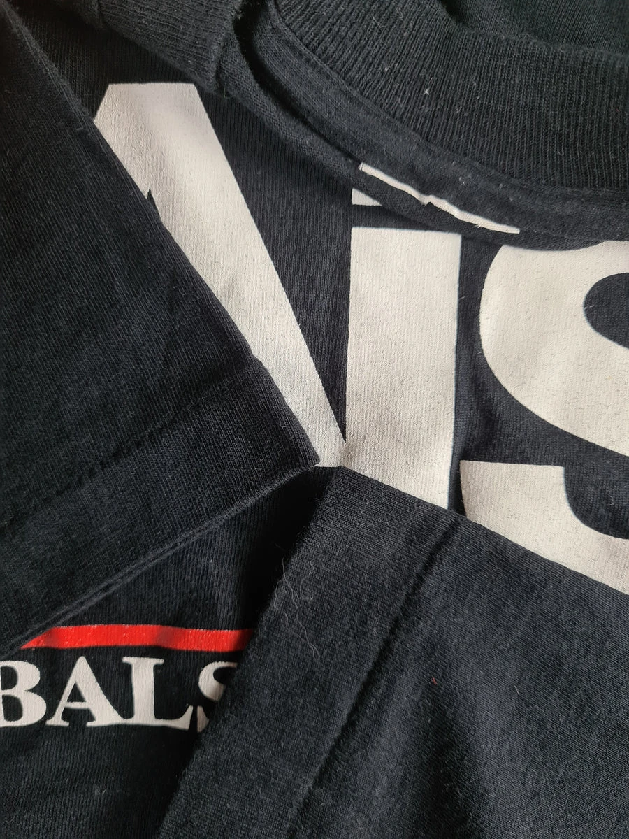 Rare! Vintage Paiste Shirt "Cymbalds Sounds Gongs" Single Stitched Schwarz L-XL 5 Rare! Vintage Paiste Shirt "Cymbalds Sounds Gongs" Single Stitched Schwarz L-XL – Bild 3