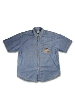 Vintage The Flintstones Kurzarmhemd Jeans XL