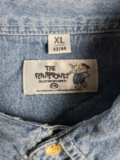 Vintage The Flintstones Kurzarmhemd Jeans XL 7 Vintage The Flintstones Kurzarmhemd Jeans XL -Klassisch Geschaft 20220406 105957 1200x1200