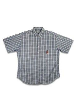 Vintage The Flintstones Kurzarmhemd Kariert XL