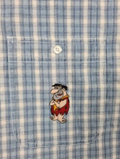 Vintage The Flintstones Kurzarmhemd Kariert XL -Klassisch Geschaft 20220406 110059 1200x1200
