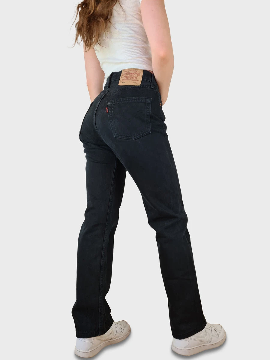 Vintage Levis Jeans 501 Schwarz W29 L32 3 Vintage Levis Jeans 501 Schwarz W29 L32