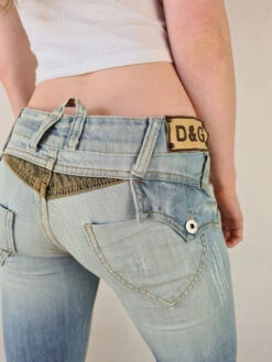 Y2K Dolce&Gabbana Jeans Low Waist 27 -Klassisch Geschaft 20220417 163201 1200x1200