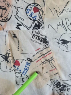 Vintage Noname Kurzarmhemd Notizen M-XL 7 Vintage Noname Kurzarmhemd Notizen M-XL -Klassisch Geschaft 20220603 085917 1200x1200