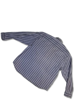 Vintage Albanes Hemd Gestreift Modisch Weit 80s Hell-/Dunkelblau XL -Klassisch Geschaft 20220915 232203 1200x1200