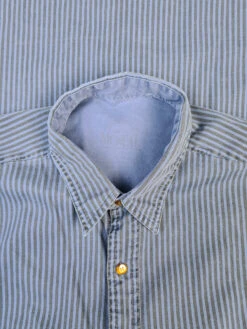 Vintage McNeal Hemd Hafenoptik Gestreift 80s Dunkelblau L-XL -Klassisch Geschaft 20220915 232736 1200x1200