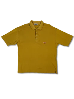 Titelseite 28 Vintage Carlo Colucci Poloshirt Senf Gelb (56) XL-XXL