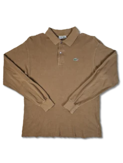 Vintage Lacoste Poloshirt Langarm Made In France (6) XL
