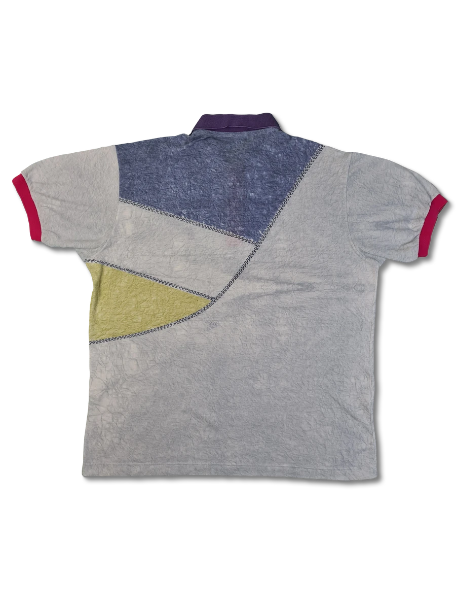 Vintage L'Alpina Polo-Shirt 80s Känguru Made In Italy Bunt (52) XL 5 Vintage L'Alpina Polo-Shirt 80s Känguru Made In Italy Bunt (52) XL – Bild 3