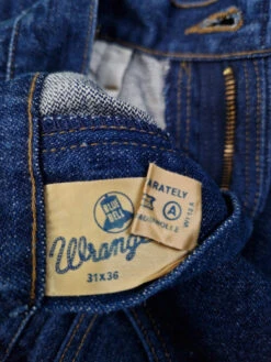 Rare! Vintage Wrangler Schlaghose 80s Blue Bell Jeans Flared Dunkelblau 31x36 -Klassisch Geschaft 20221018 122227 1200x1200