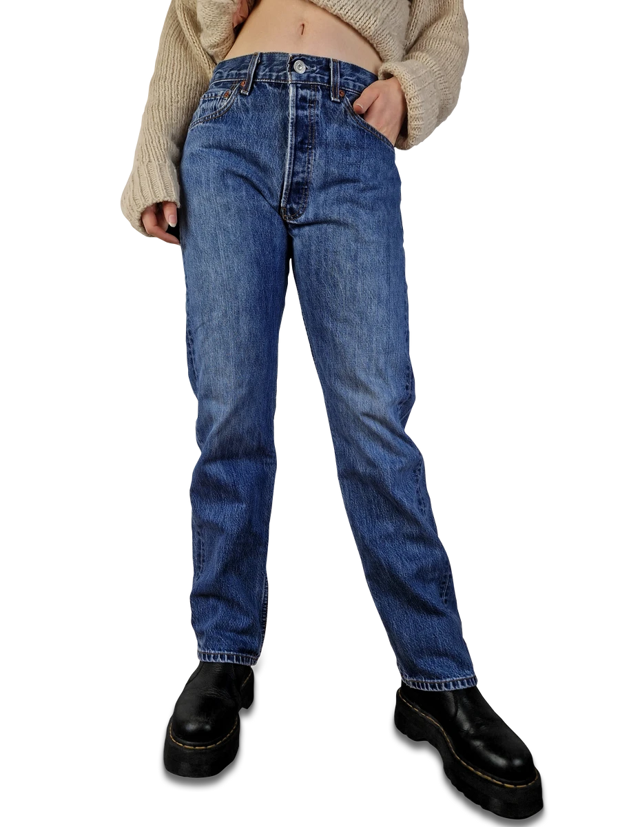 Vintage Levis Jeans 501 Basic W29 L30 5 Vintage Levis Jeans 501 Basic W29 L30 – Bild 3