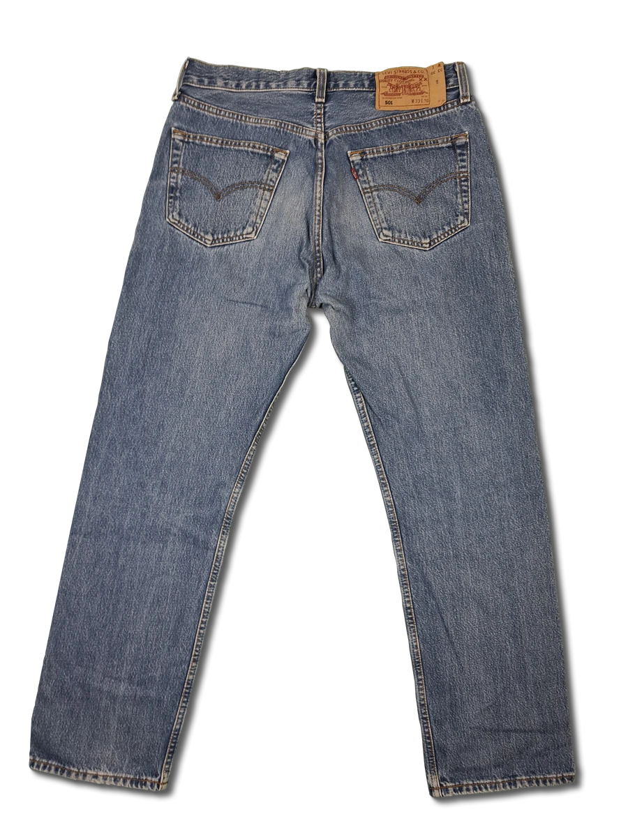 Vintage Levis Jeans 501 Basic Hellblau W33 L30 3 Vintage Levis Jeans 501 Basic Hellblau W33 L30