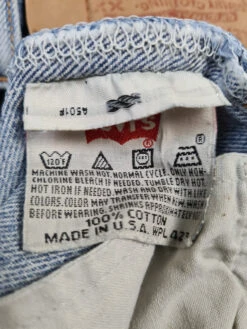 Vintage Levis Jeans 501xx Made In USA 555 W31 L36 -Klassisch Geschaft 20221024 004540 1200x1200