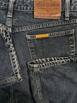 Vintage Edwin Jeans Newton Slim Made In Japan Grau Schwarz W33 L34 -Klassisch Geschaft 20221024 015031 1200x1200