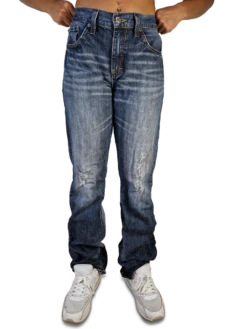 Vintage Mustang Jeans Bootcut Dunkelblau 34/38 -Klassisch Geschaft 20221024 180043 1200x1200