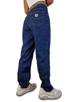 Moderne Carhartt Jeans "FR" Flame Resistant Workwear Blau 32x32