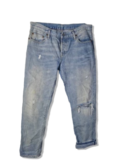 Rare! Moderne Levis Jeans 501 CT Collectors Edition Distressed Red Line Selvedge W29L32