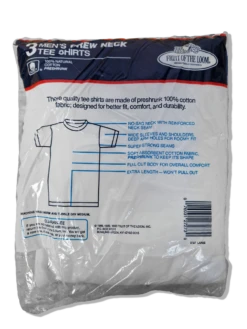 Rare! Vintage Fruit Of The Loom Shirt 1992 3erPack Deadstock Made In USA Weiß L -Klassisch Geschaft 20221130 143240 1200x1200