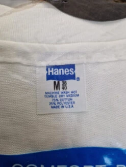 Rare! Vintage Hanes Shirt 3erPack 1985 Deadstock Blank Made In USA Single Stitched (38-40) M -Klassisch Geschaft 20221130 151037 1200x1200