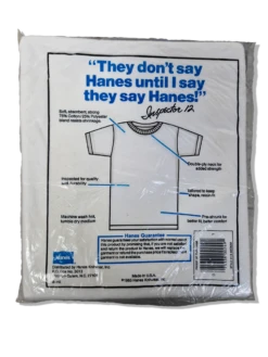 Rare! Vintage Hanes Shirt 3erPack 1985 Deadstock Blank Made In USA Single Stitched (38-40) M -Klassisch Geschaft 20221130 151045 1200x1200