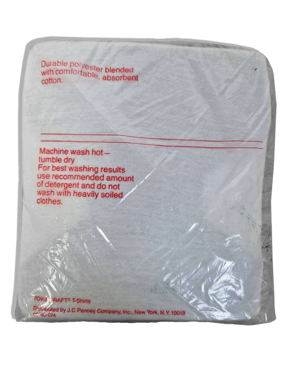 Rare! Vintage JC Penny Shirt 3erPack 70s-80s Deadstock Single Stitched Weiß (38) M 4 Rare! Vintage JC Penny Shirt 3erPack 70s-80s Deadstock Single Stitched Weiß (38) M – Bild 2