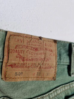 Vintage Levis Jeans 80s Made In USA Faded Grün W31 L36 -Klassisch Geschaft 20221206 155935 1200x1200